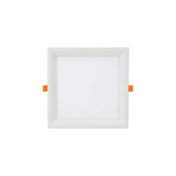 Painel Plafon Embutir Quadrado Recuado Led 12w Bco/ Pto Opus - Branco - Bco Frio 6500k - 1