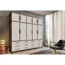 Ver imagem 1 de Guarda-Roupa Casal Vintage Berlim Malbec Off-White