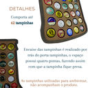 Ver imagem 4 de Porta Tampinha Cerveja Tampa Garrafa Decoração Mdf