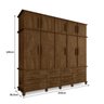 Guarda-Roupa Casal Vintage Berlim Malbec - 6