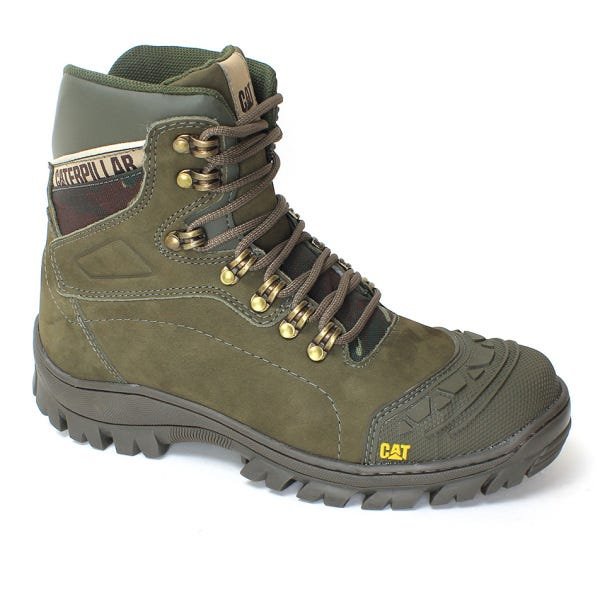 Bota Coturno Caterpillar Couro Sintético