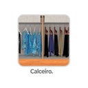 Ver imagem 7 de Guarda-Roupa 8 Portas 2 Gavetas Las Vegas Off White/Cinamomo