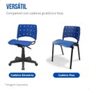 Ver imagem 4 de Assento Plástico Ergoplax Azul Bic Cadeira Iso