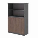 Ver imagem 1 de Armario Estante 3 Prateleiras Part Freijo Preto