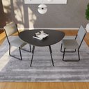 Ver imagem 4 de Mesa de Jantar Orgânica 120cm Barcelona Preto
