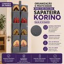 Ver imagem 7 de Organizador Suspenso para 4 Pares de Sapatos Sapateira Vertical Bolsos Quarto Closet Armario