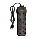 Ver imagem 1 de Filtro de Linha 10 Tomadas 10a Bivolt Cabo 1,2m Qualitronix