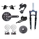 Ver imagem 2 de Bicicleta Aro 29 Absolute Mia 3 Kit 2x9 Gta Sunrun Freio Disco K7 11/36 Pedivela 24/38d Garfo Trava