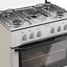 Fogão Braslar Sírius 5 Bocas Acendimento Manual Mesa Inox Forno 72.2L - 4