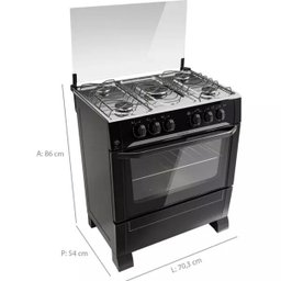 Fogão Braslar 5 Bocas Sírius Plus Automático Mesa de Inox - 4