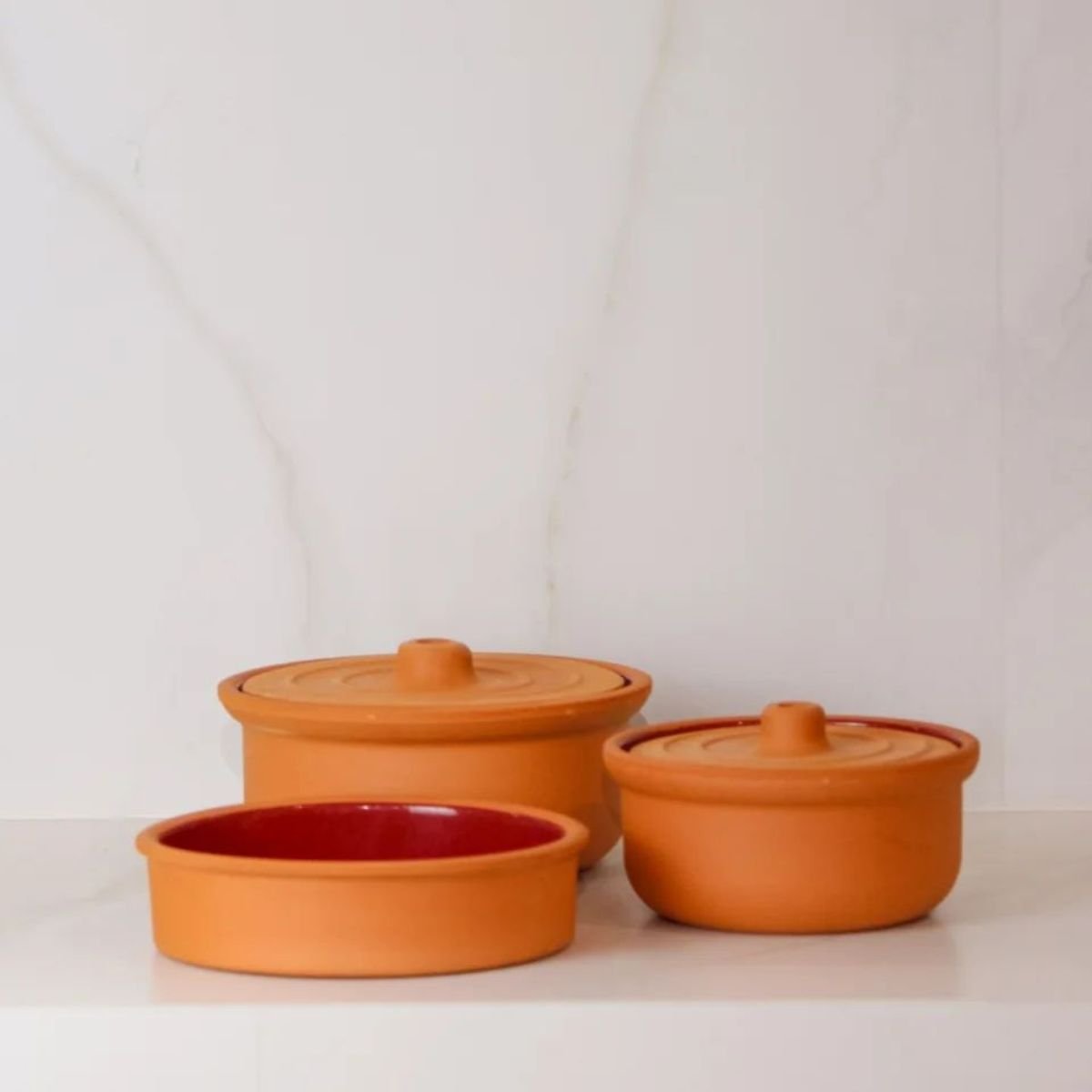 Bowl Aldeia em Ceramica 1,5l D23x6cm Cor Bordo - 2