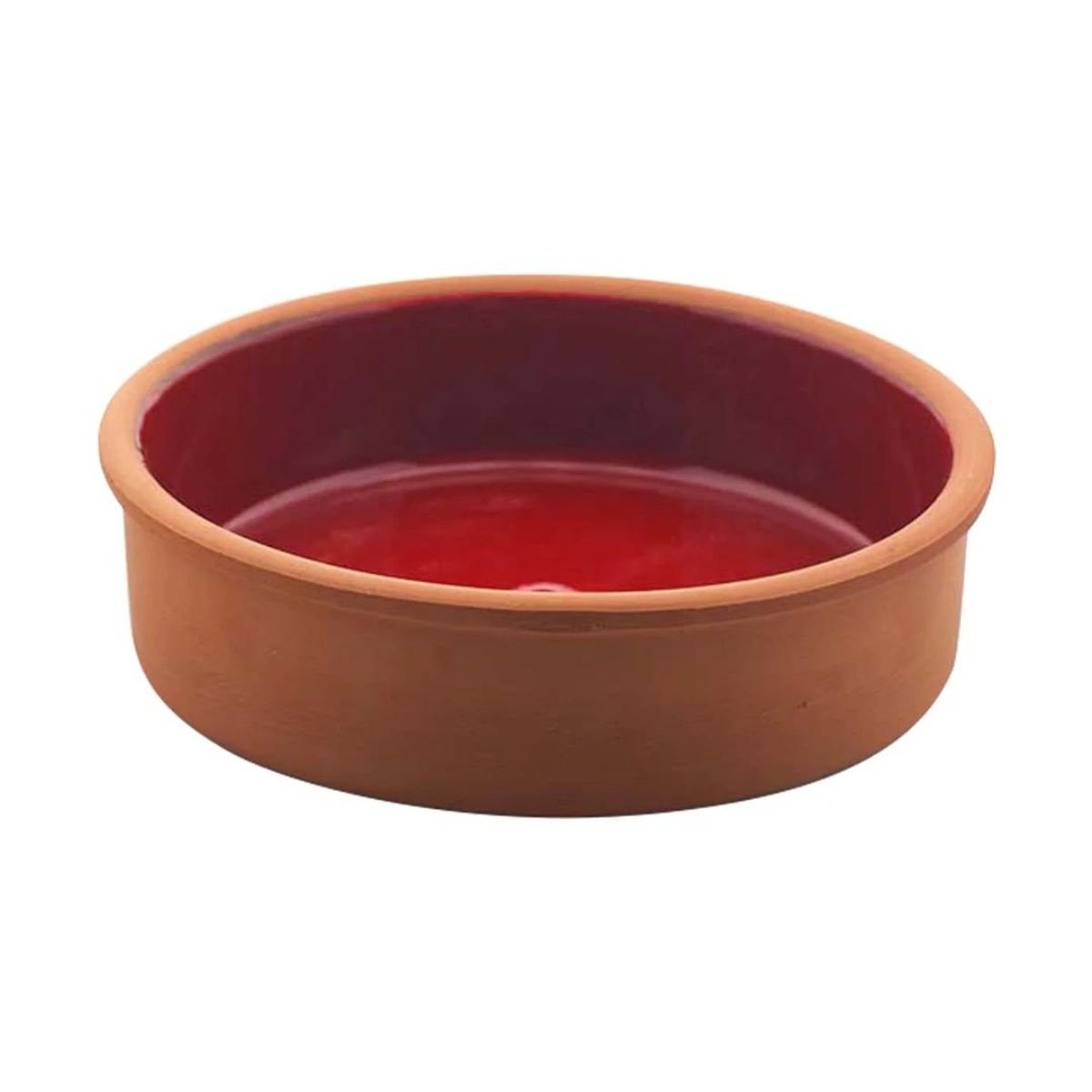 Bowl Aldeia em Ceramica 1,5l D23x6cm Cor Bordo