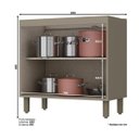 Ver imagem 3 de Balcão de Cozinha Henn 2 Portas Connect CE09-35