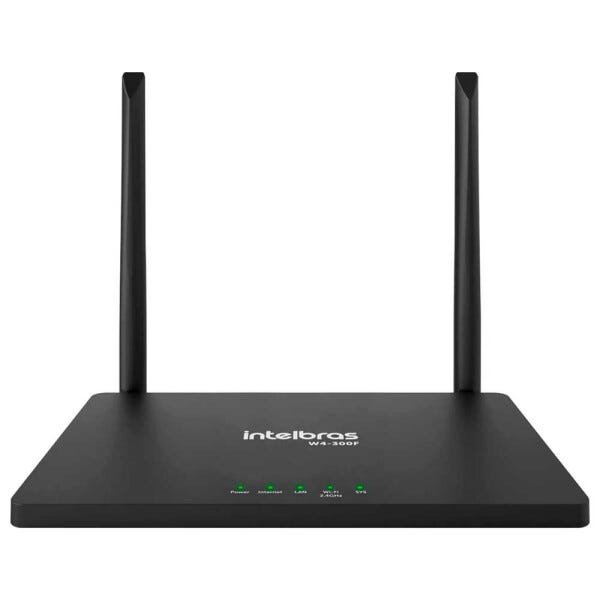 Roteador Wireless Intelbras W4 300Mbps 2 Antenas 4 Portas