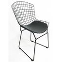 Ver imagem 3 de Kit 5 Cadeiras Bertoia Preta - Poltronas Do Sul