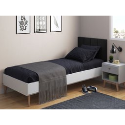 Cabeceira Painel Estofada Para Cama Solteiro 90cm - 2