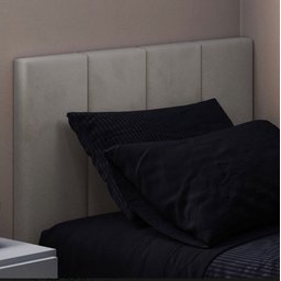 Cabeceira Painel Estofada Para Cama Solteiro 90cm - 3