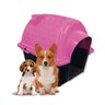 Casinha Pet Raças Pequenas e Médias N3 Iglu para Cachorro Rosa - 2