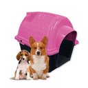 Ver imagem 2 de Casinha Pet Raças Pequenas e Médias N3 Iglu para Cachorro Rosa