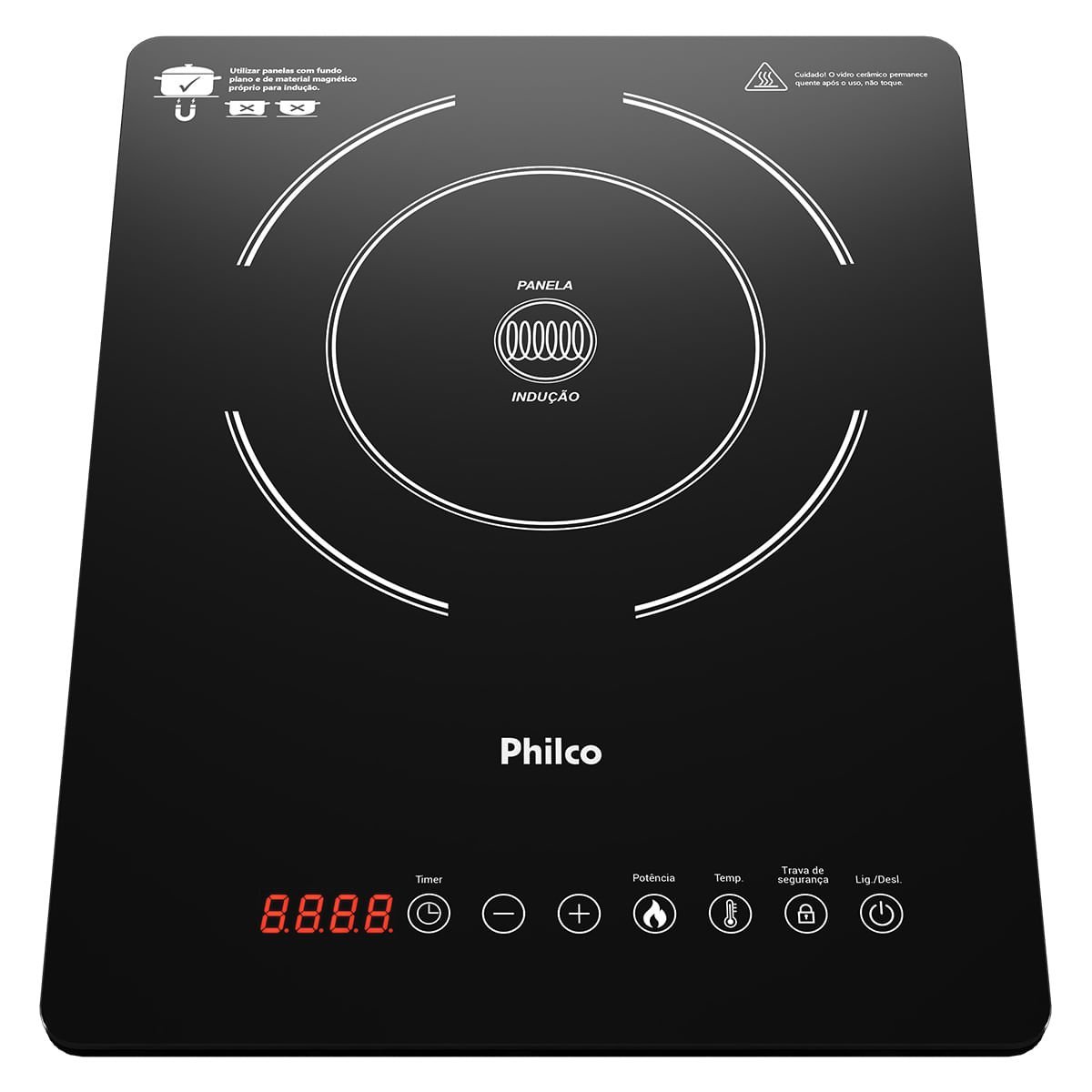 Cooktop de Indução Philco Pct12p 10 Níveis Bivolt Bivolt - 2