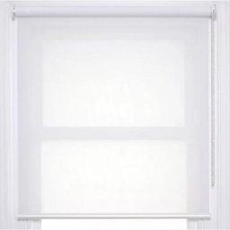 Cortina Persiana Rolô Screen Tela Solar 5% Branca 1,00 larg x 2,20 alt - 1