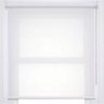 Cortina Persiana Rolô Screen Tela Solar 5% Branca 1,80 larg x 1,60 alt - 1