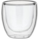 Ver imagem 2 de Clear Xícara Café 6x7x7cm 80ml Borosilicato Transparente Parede Dupla
