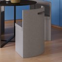 Ver imagem 4 de Conj. Compacto Sala de Jantar Pixel - Mesa Redonda C/ 4 Cadeiras Estofadas