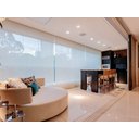 Ver imagem 2 de Cortina Persiana Rolô Screen Tela Solar 5% Branca 2,50 larg x 2,80 alt