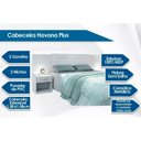 Ver imagem 2 de Cama Box Casal Conjugada Molas Union Ortobom + Cabeceira Plus Atacama