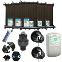 Ver imagem 1 de Kit Aquecedor Solar Piscina 20 Placas 2mt para 17000 Litros