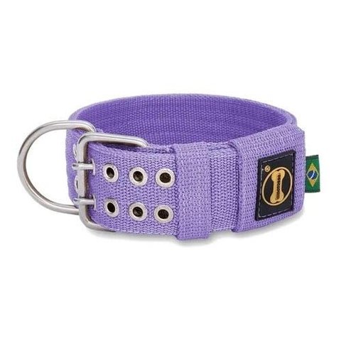 Coleira Cachorro Grande Forte Coleira Amorosso Coleira Forte (lilás Tradicional):lilás/gg
