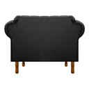 Ver imagem 4 de Kit 2 Poltrona Decorativa Chesterfield para Consultório e Recepção Couro Sintético - Sofa Store:cori