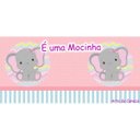 Ver imagem 2 de Chá de Revelação Elefantinho Kit Caneca Mágica + Caixa de madeira - Menina