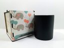Ver imagem 4 de Chá de Revelação Elefantinho Kit Caneca Mágica + Caixa de madeira - Menina