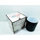 Ver imagem 3 de Chá de Revelação Elefantinho Kit Caneca Mágica + Caixa de madeira - Menina