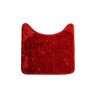 Jogo de Tapetes para Banheiro Antiderrapante com 3 Peças Macio - Vermelho - 4