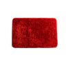 Jogo de Tapetes para Banheiro Antiderrapante com 3 Peças Macio - Vermelho - 3