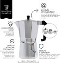 Ver imagem 3 de Cafeteira Italiana 9 Xícaras Alumínio