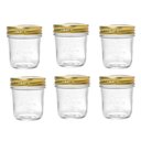 Ver imagem 3 de Kit 6 Potes de Vidro Quattro Stagioni 200 ml Para Conservas e Afins COM Tampa Original Quattro Stagi