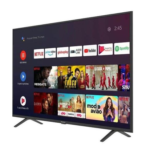 Smart TV Android 50'' LED 4K UHD Panasonic TC-50HX550B 3 HDMI 2