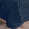 Kit Cobre Leito Mistral Queen Microfibra Dupla Face 7 Peças - Azul Marinho - 2