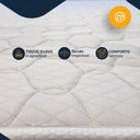 Ver mais imagens de Cama Box + Colchão Gazin de Molas Ensacadas One Face Air Up + Auxiliar de Espuma Solteiro 88 cm