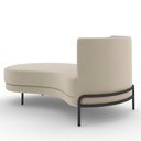 Ver imagem 7 de Sofá Chaise Longue Sala de Estar Living Lucca Esquerdo D02 Veludo Bege C-309 - Lyam Decor