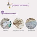 Ver imagem 3 de Tapetes Macios e Felpudos Quarto/Sala 3,50 x 2,80 Metros ( Faco Sob Medida)