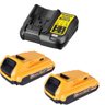 Parafusadeira / Furadeira Impacto 1/2 2 Bateria 20v Dewalt - 5