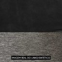 Ver imagem 5 de Poltrona para Sala Giratória Redonda Saphire M22 Linho Cinza/preto - Mpozenato