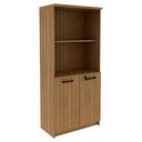 Ver imagem 1 de Armario para Escritorio 02 Portas com Chave Me4199 Amendoa Tecno Mobili