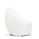 Ver imagem 6 de Poltrona Decorativa Orgânica Kit 2 Lua Sintético Pu Branco D03 - D’Rossi