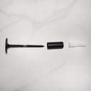 Ver imagem 4 de Pino Suporte para Espelho Adnet Pendurador de Casaco de Parede Aço Carbono 3cm Preto